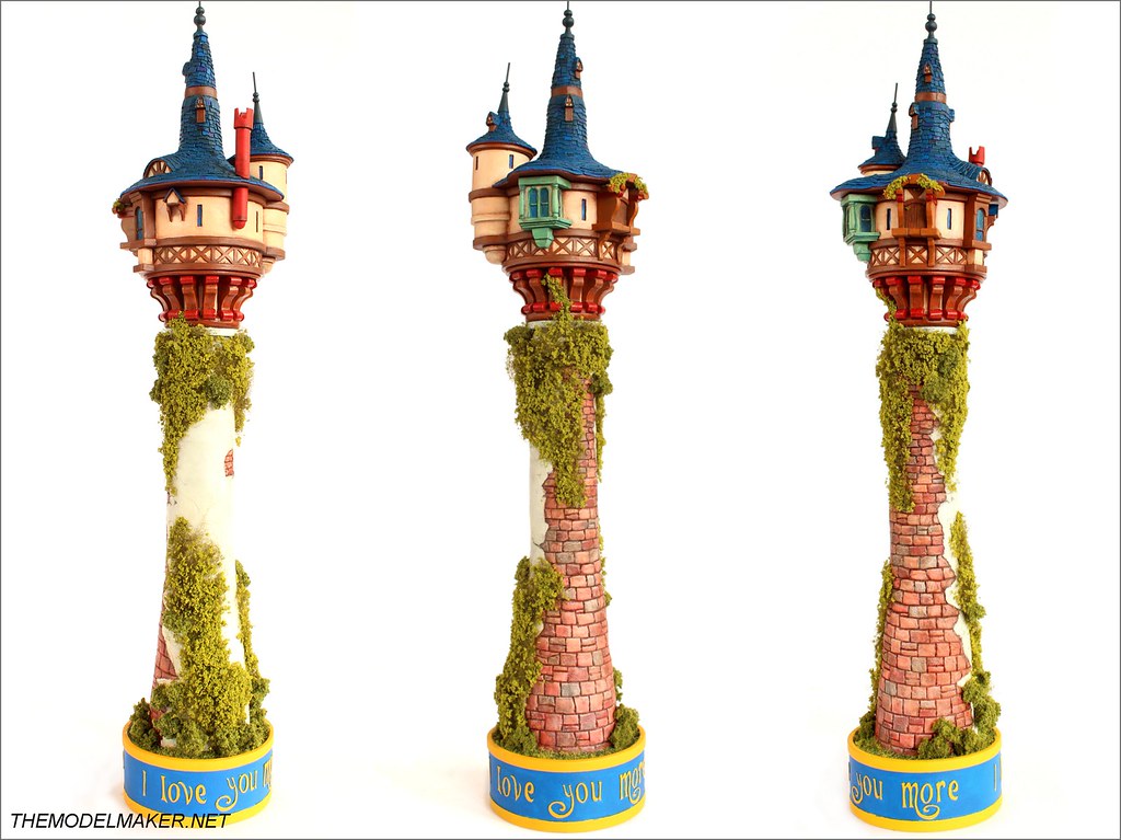 rapunzel castle toy