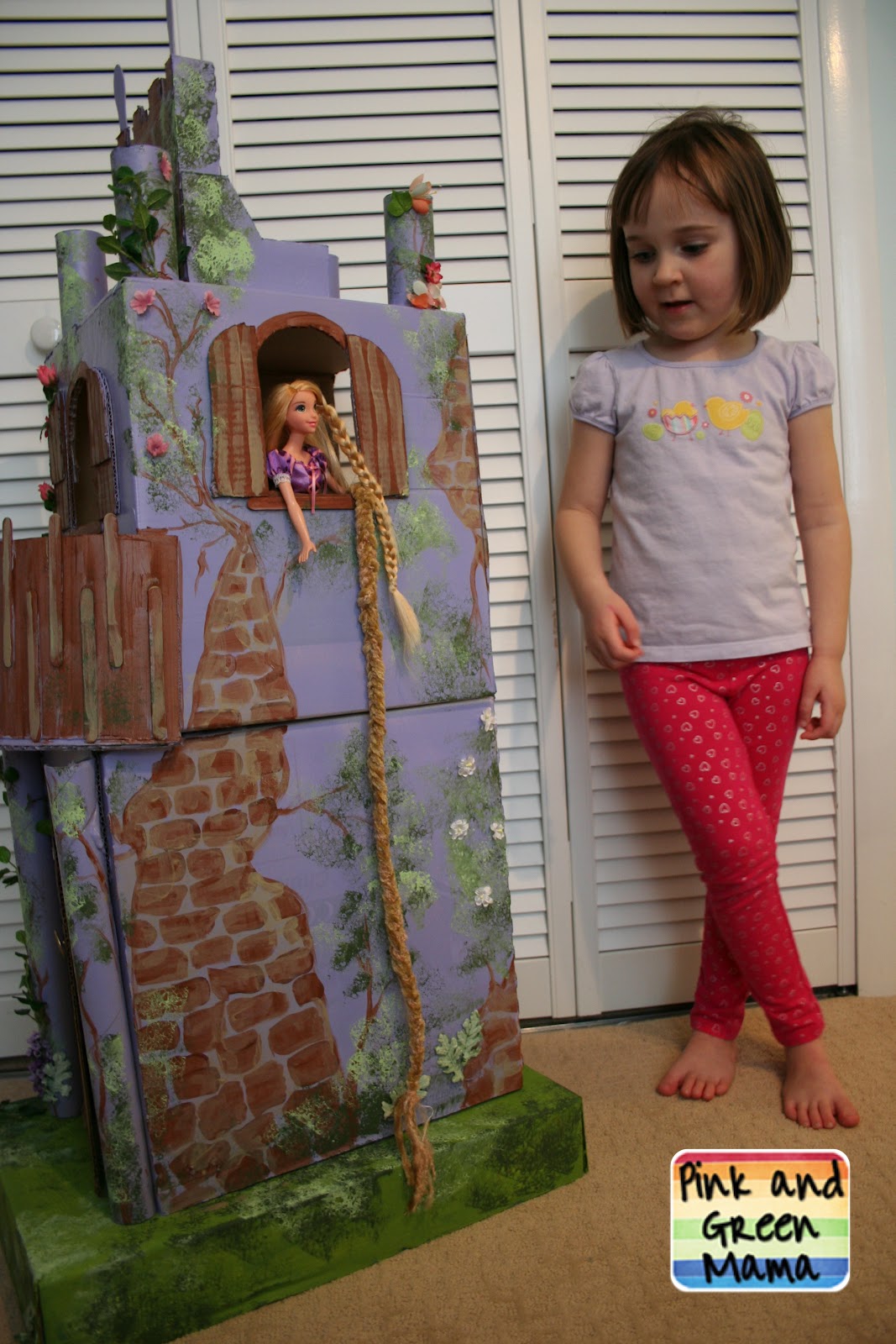 rapunzel castle toy